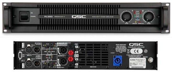 QSC PL 380 Amps