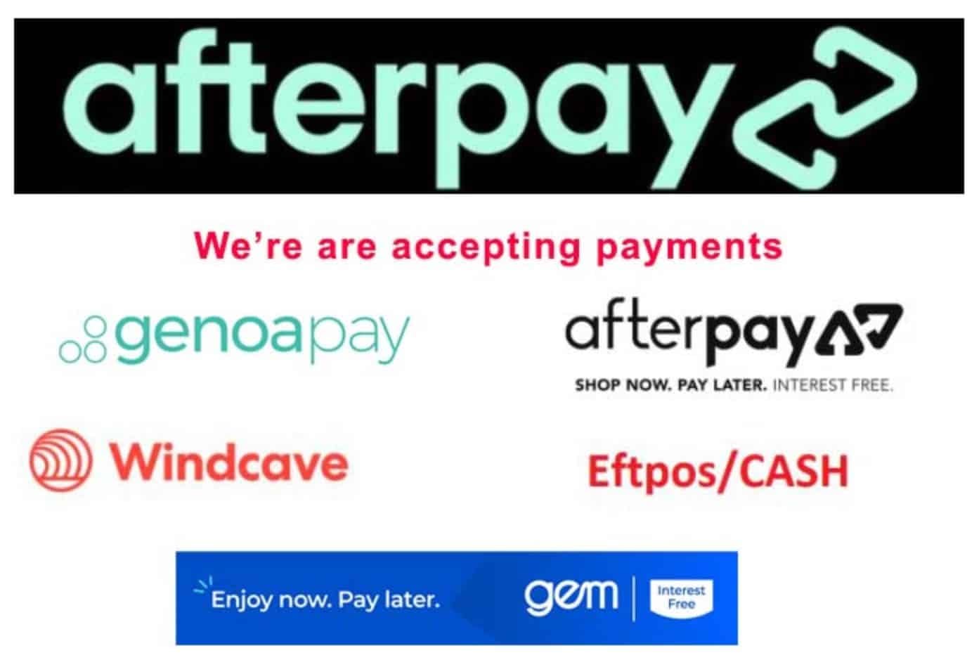Ask Auntie - We now accept afterpay!
